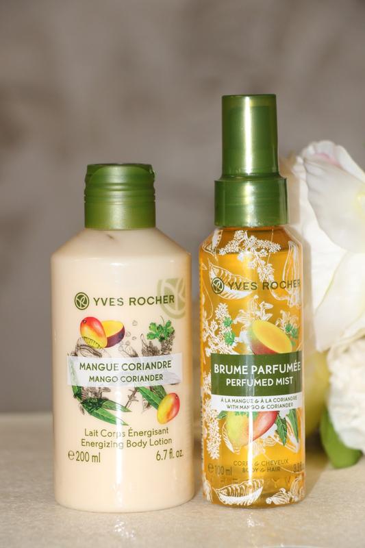Yves Rocher спрей для тела манго