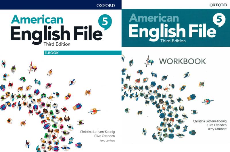 American english file third edition 5 student's book + workbook ...