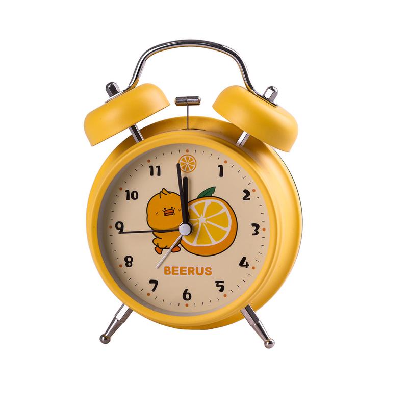 Часы будильник clock детский, настольные часы с будильником — цена 433 ...