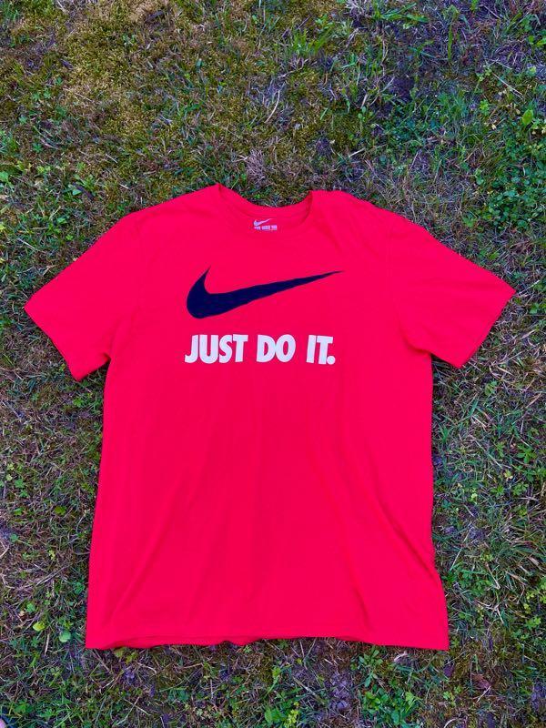 Футболка красная nike just do it | футболка червона найк xl — ціна 659 ...