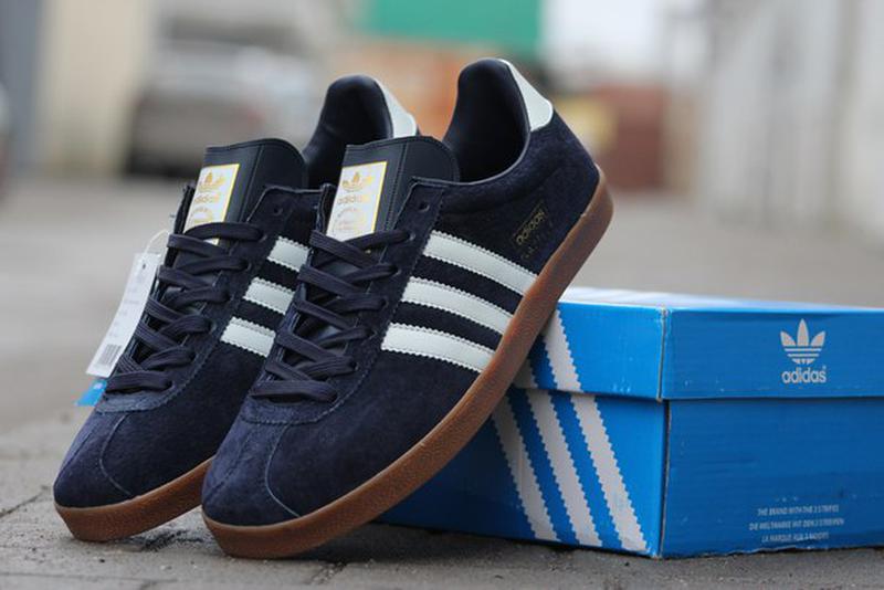 Кроссовки Gazelle адидас мужские на ноге