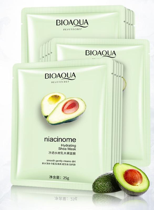 Тканинна маска для обличчя bioaqua avocado niacinome з авокадо — цена 29  грн в каталоге Маски для лица ✓ Купить товары для красоты и здоровья по  доступной цене на Шафе | Украина #48112919