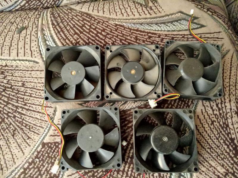 Вентилятор кулер cooler охолодження 24 в 24 v 80х80 мм — цена 69 грн в ...