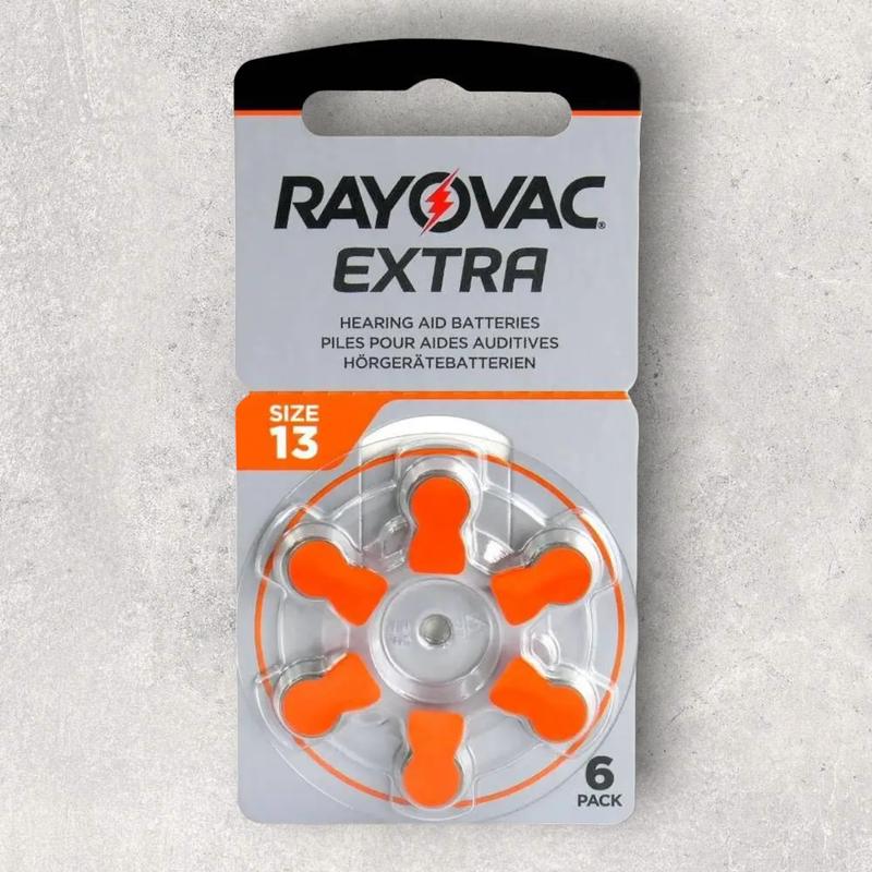 Батарейка таблетка rayovac extra для слухового аппарата za13 цинковая ...