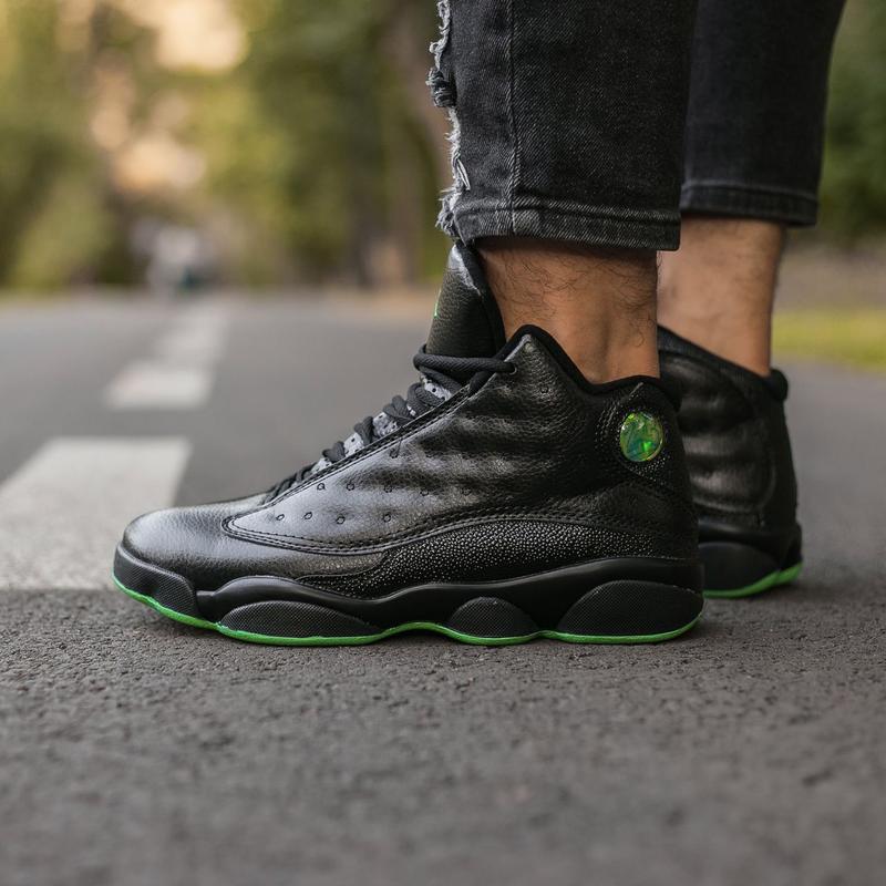 Retro 13 black altitude sales green