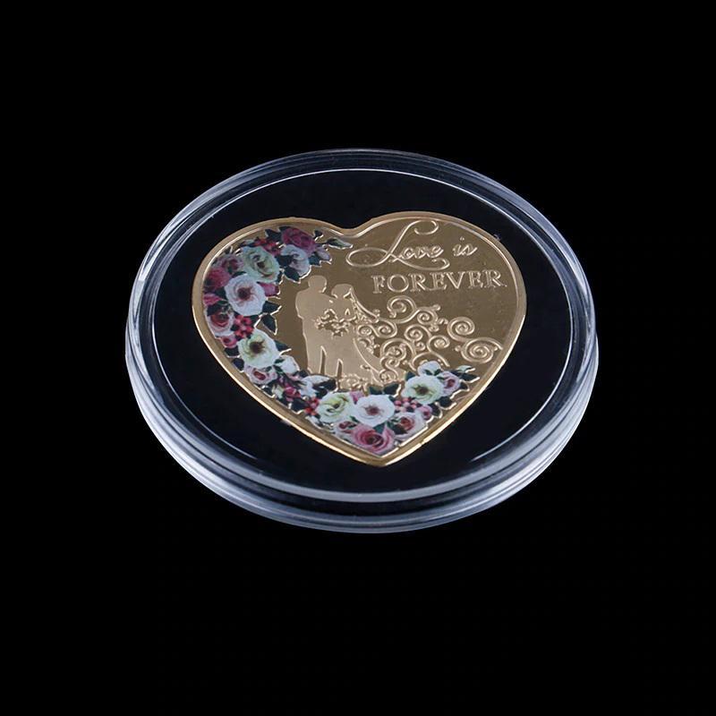 Памятная монета love is forever любовь навсегда — цена 350 грн в ...