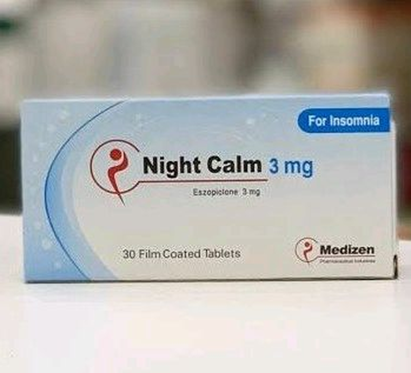 Night calm, найт калм 30 табл 3 мг от бессонницы — цена 370 грн в ...