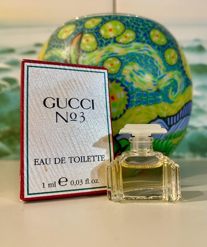 Gucci no 3 eau de toilette 1985 395 107352175