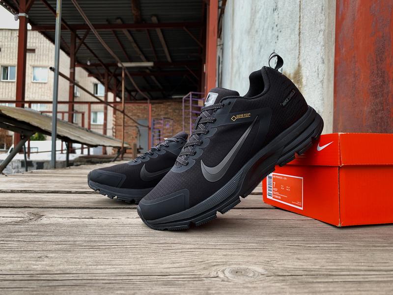 Мужские зимние термо кроссовки nike zoom structure shield 17 black  утепленные: купить по доступной цене в Киеве и Украине | SHAFA.ua