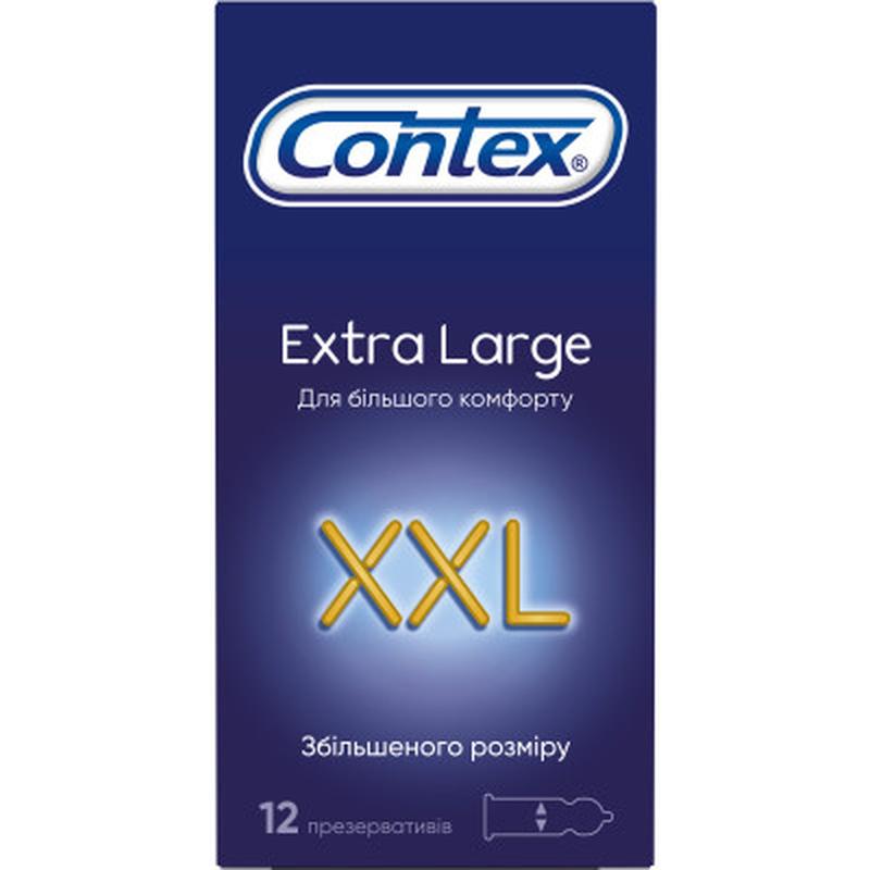Презервативы contex extra large увеличенного размера с силиконовой ...