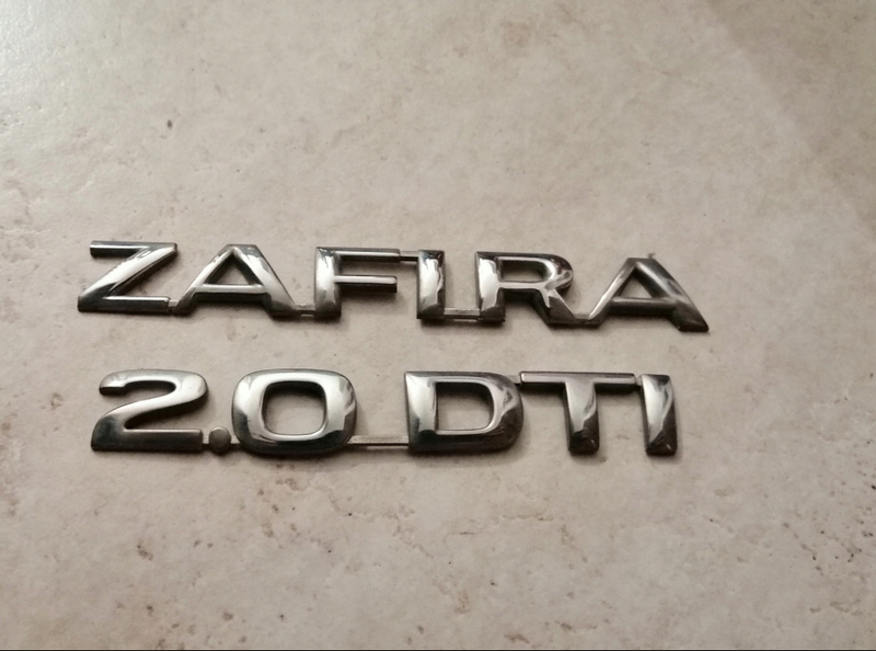 Логотип (напис, значок) zafira (opel, опель зафіра) — цена 150 грн в ...