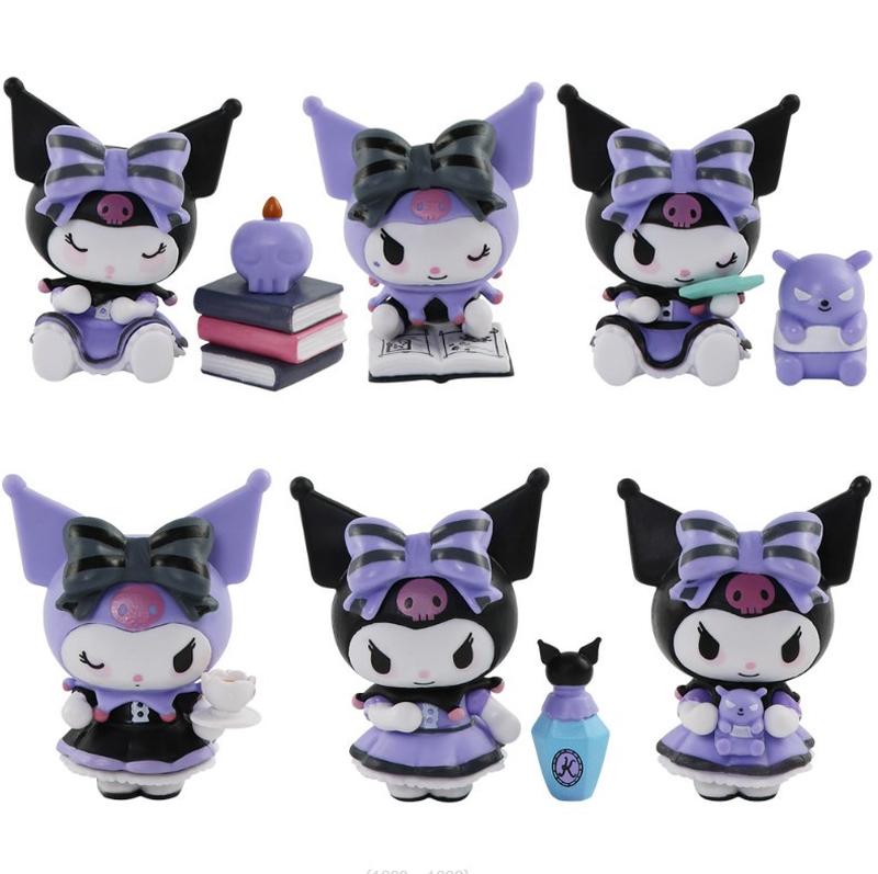 Куроми набор фигурок kuromi мини игрушки куклы фигурки детские игрушки ...