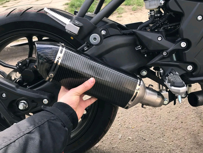 Прямоток акрапович, универсальный, akrapovic, выхлоп на мотоцикл — цена ...
