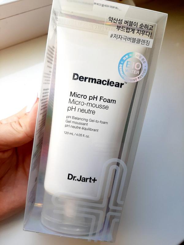 Dr.jart+ dermaclear micro ph foam micro-mousse ph neutre balancing gel ...