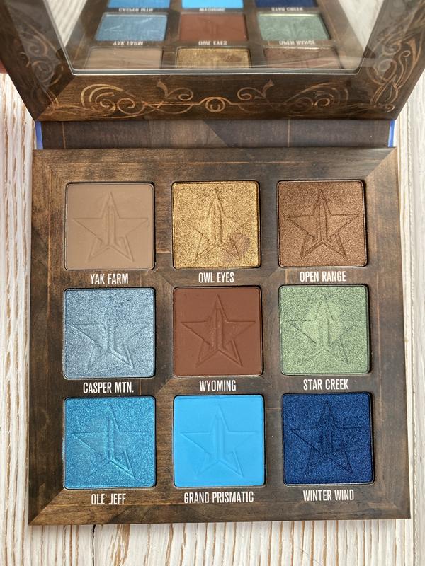 Палетка jeffree star star ranch mini — цена 748 грн в каталоге Тени для ...