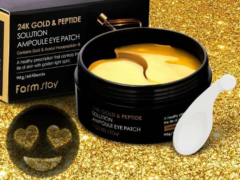 24k gold peptide solution ampoule eye patch. Farm stay 24k gold peptide eye patch. Farmstay 24k gold eye patch. 24k gold peptide solution ampoule eye patch. Патчи gold hydrogel eye patch.