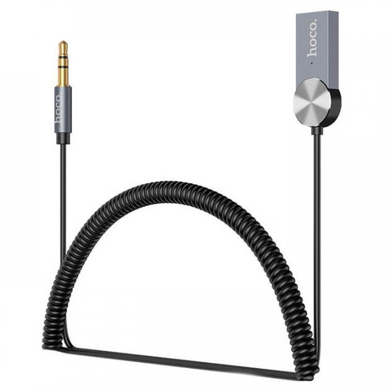 Адаптер hoco in-car bt audio receiver spring cable dup02 | bt5.0 — ціна ...