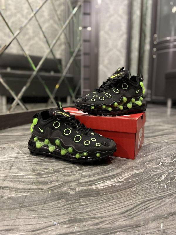 Nike black best sale neon green