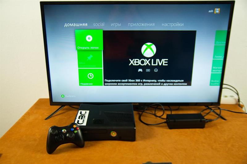 Игровая приставка xbox 360 s console (sn 411355221105) — цена 3800 грн ...