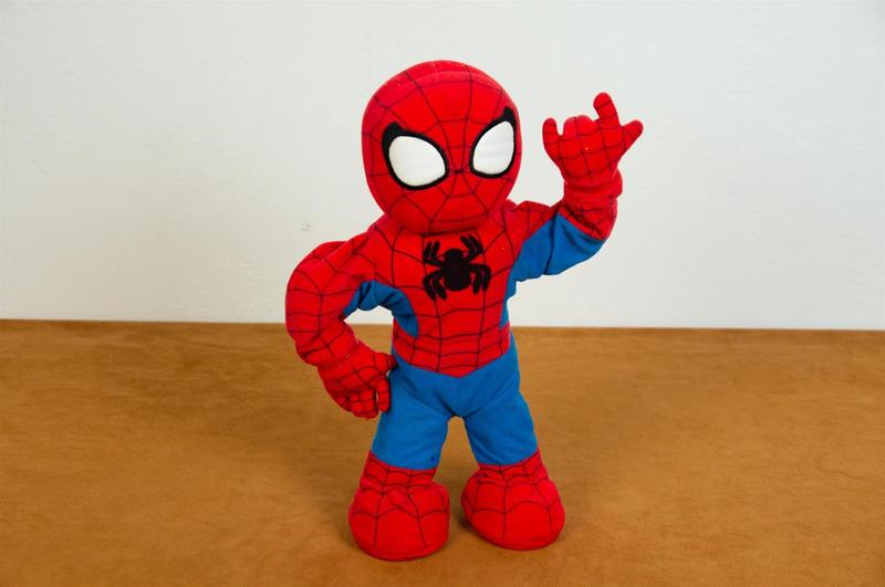 Itsy bitsy spider man toy discount