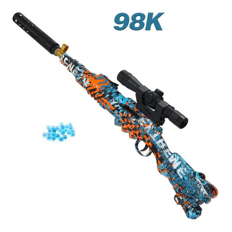 Игрушечная механическая мини снайперская винтовка 98к граффити стреляет ...