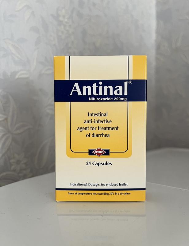 Antinal антинал від діареі 24капс египет — цена 340 грн в каталоге Крем ...