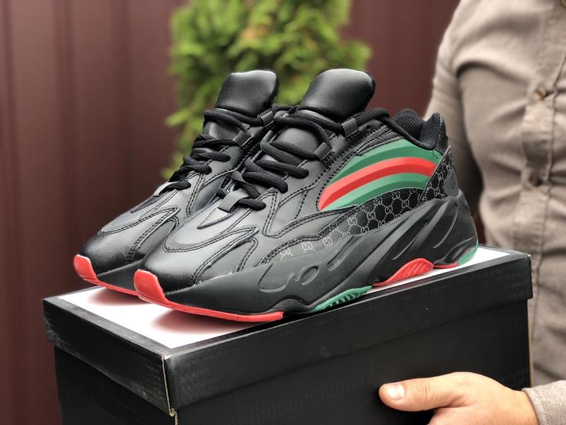 Стильні чоловічі кросівки adidas yeezy 700 x gucci чорні — ціна 1550 грн у  каталозі Кросівки ✓ Купити чоловічі речі за доступною ціною на Шафі |  Україна #48921598