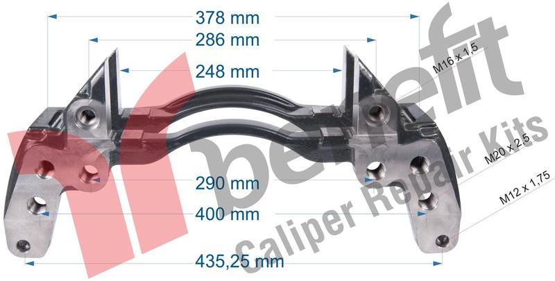 10509 скоба тримач супорту knorr sb7 — sn7, k010765, 1756388 ...