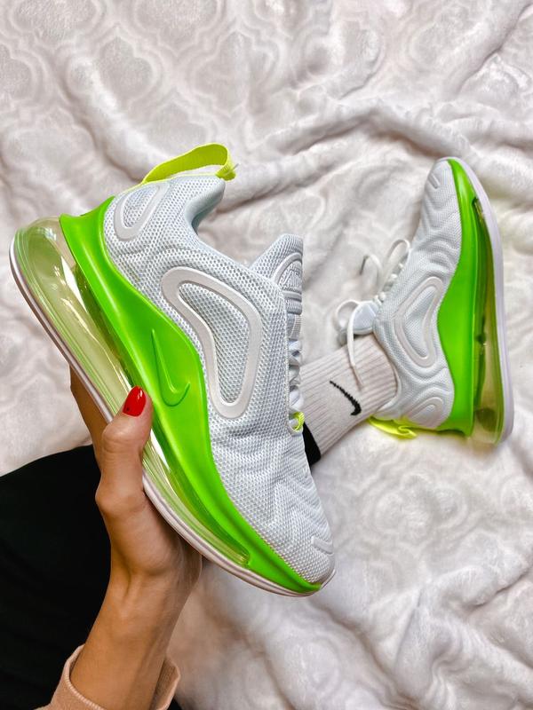 air max 720 white and green