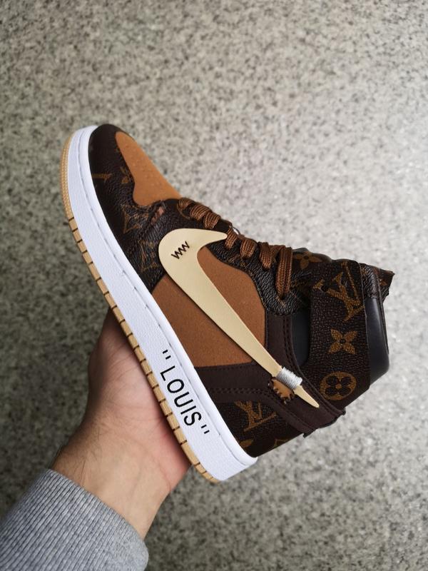nike air jordan 1 x off white x louis vuitton
