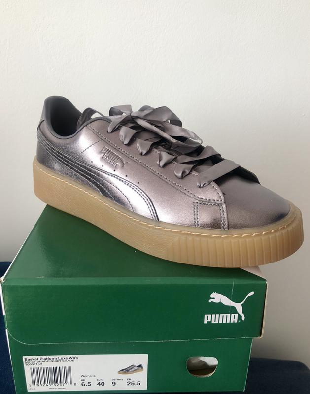 puma basket platform luxe. . 1899