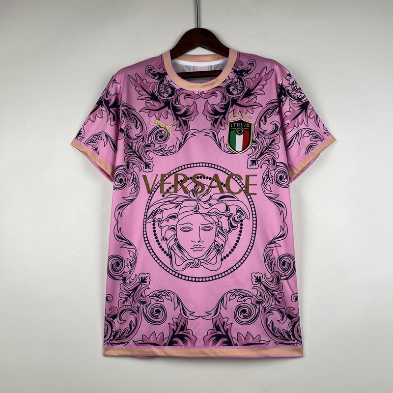 Футболка італія puma versace спортивна футбольна форма italia пума