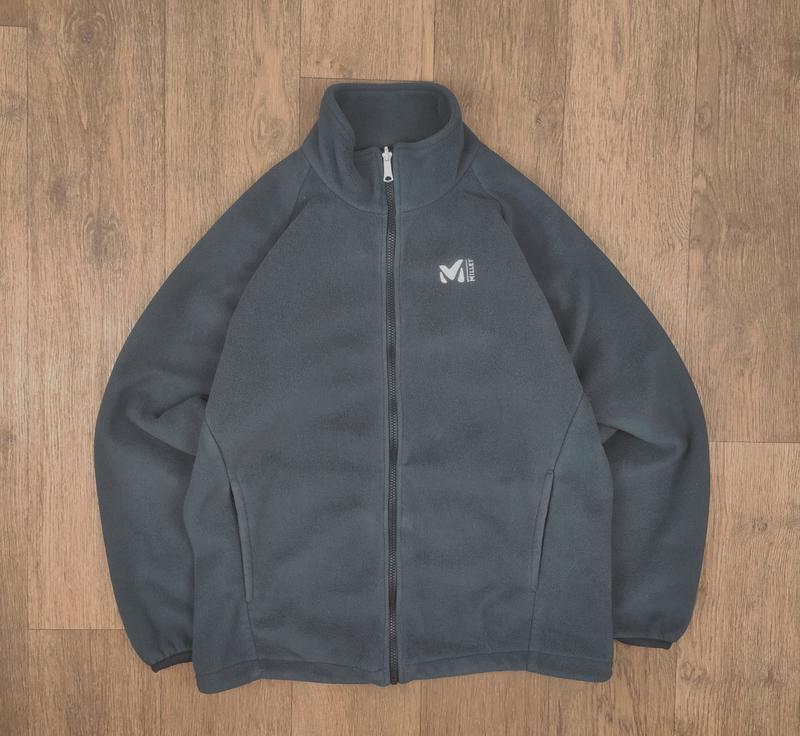 Флис millet флиска кофта свитер серая мужская подкладка tnf outdoor ...