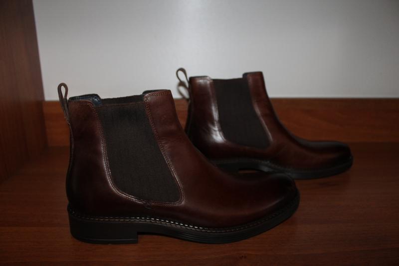 43 ecco kenton кожаные ботинки — цена 2490 грн в каталоге Ботинки ✓ Купить мужские вещи доступной цене на Шафе | Украина #49332701