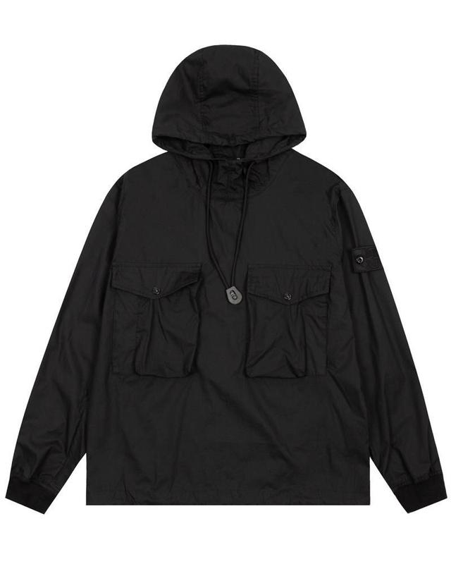 Stone island ghost piece popover hoody hotsell