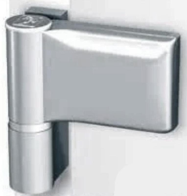Петля дверна dr. hahn kt-sv 18-23мм 80 кг срібло 9006 — ціна 855 грн у ...