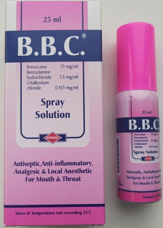 Bbc spray спрей для горла — цена 370 грн в каталоге Биологически ...
