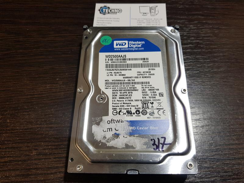 Жорсткий диск 250gb western digital blue hdd для пк і комп'юте ...