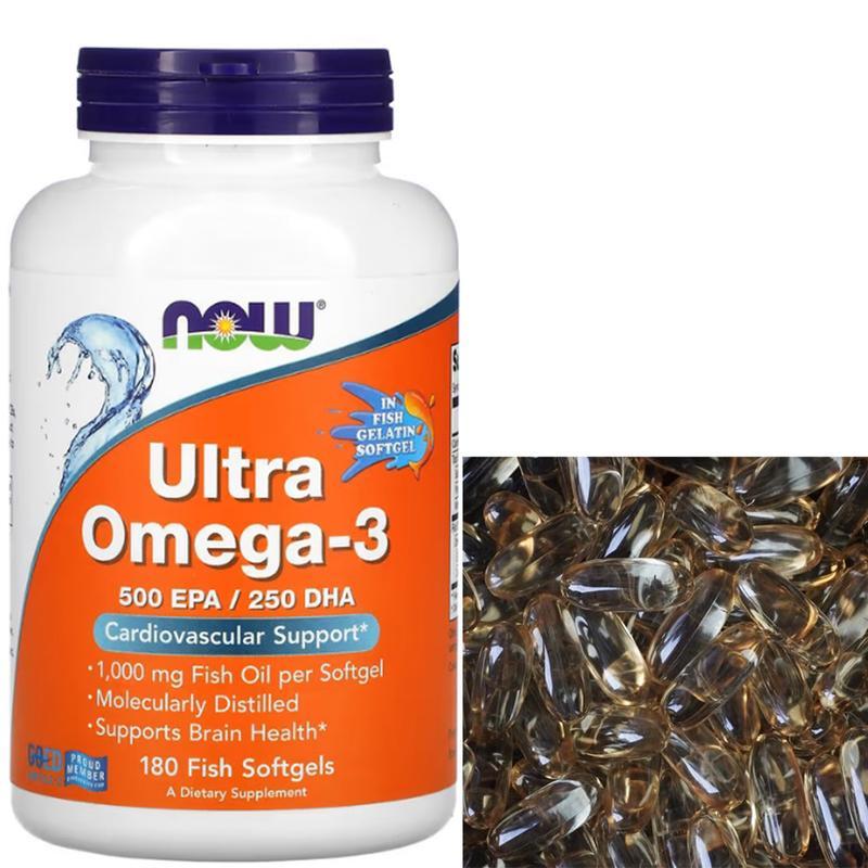 Ultra omega-3 180 fish softgels — цена 1465 грн в каталоге Спортивное ...