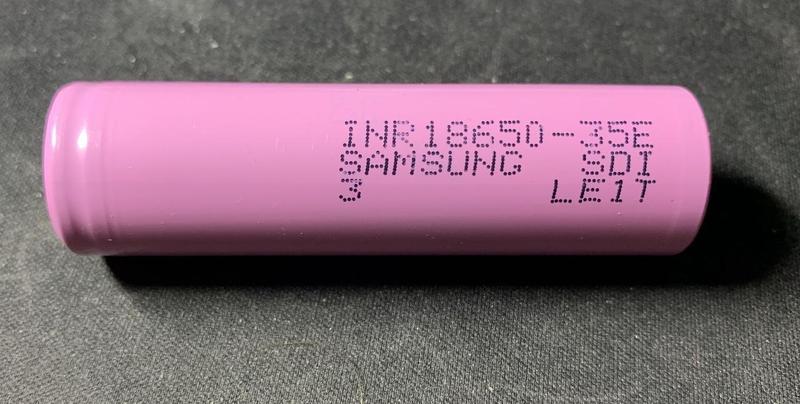 Акумулятор 18650 li-ion (літій-іонний) акб samsung inr18650-35 ...