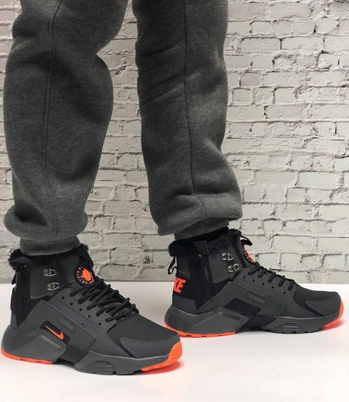 ❄️🖤🧡nike air huarache acronym winter black orange🧡🖤❄️мужские зимние  кроссовки найк с мехом — цена 2449 грн в каталоге Кроссовки ✓ Купить  мужские вещи по доступной цене на Шафе | Украина #49561994