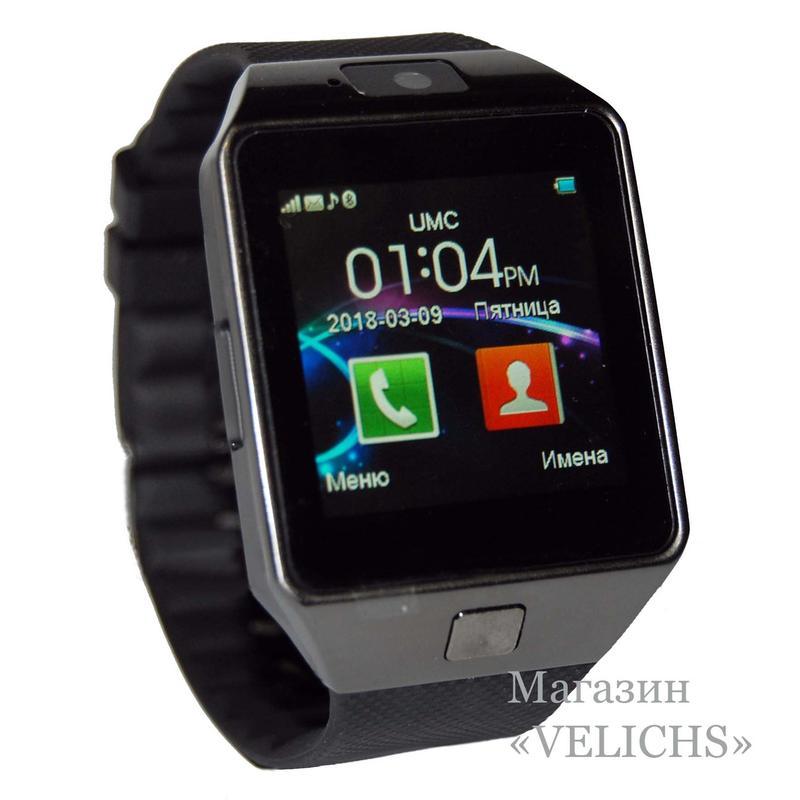 Смарт годинник smart watch dz09 black — цена 340 грн в каталоге Смарт ...