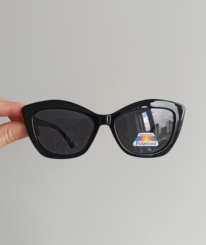 Новые красивые очки (линза polarized) черные — цена 410 грн в каталоге ...