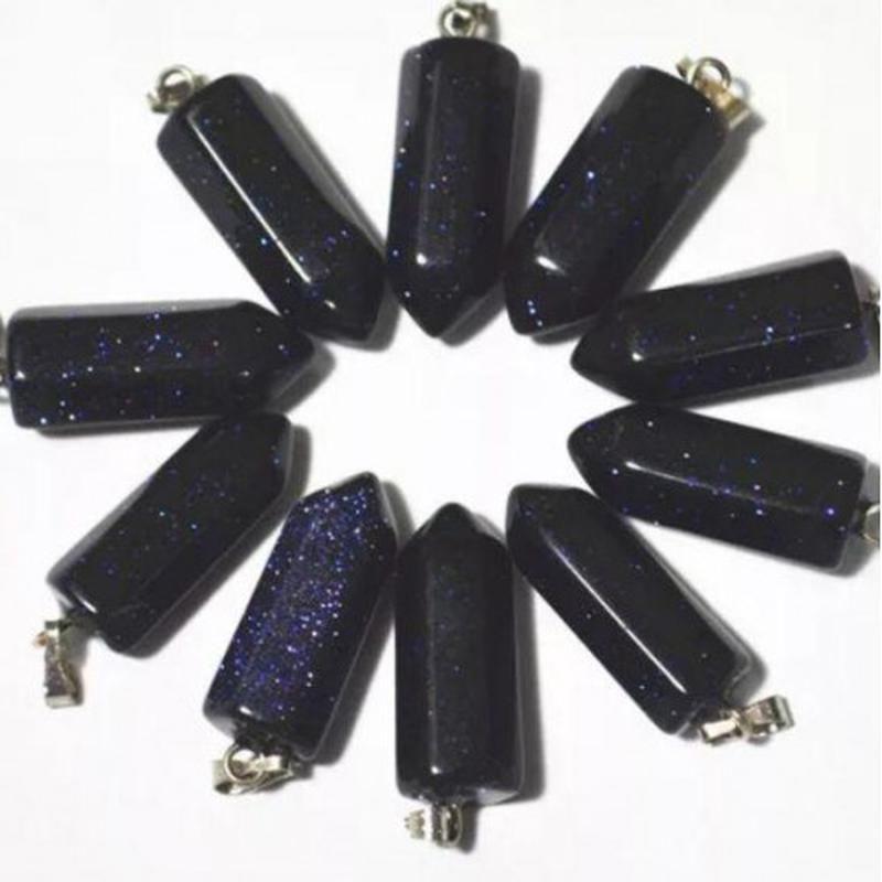 Кулон - маятник синий кристалл (код 984) — цена 85 грн в каталоге ...