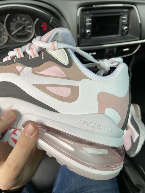 Zhenskie Krossovki Nike Air Max 270 React Pink Grey Nike Cena 1549 Grn Kupit Po Dostupnoj Cene Ukraina Shafa