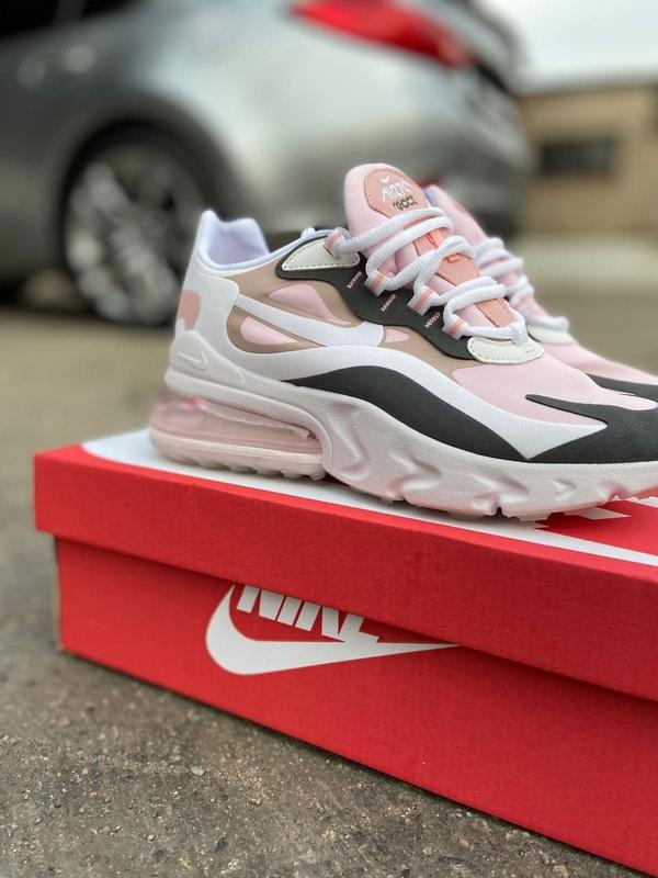 Zhenskie Krossovki Nike Air Max 270 React Pink Grey Nike Cena 1550 Grn Kupit Po Dostupnoj Cene Ukraina Shafa