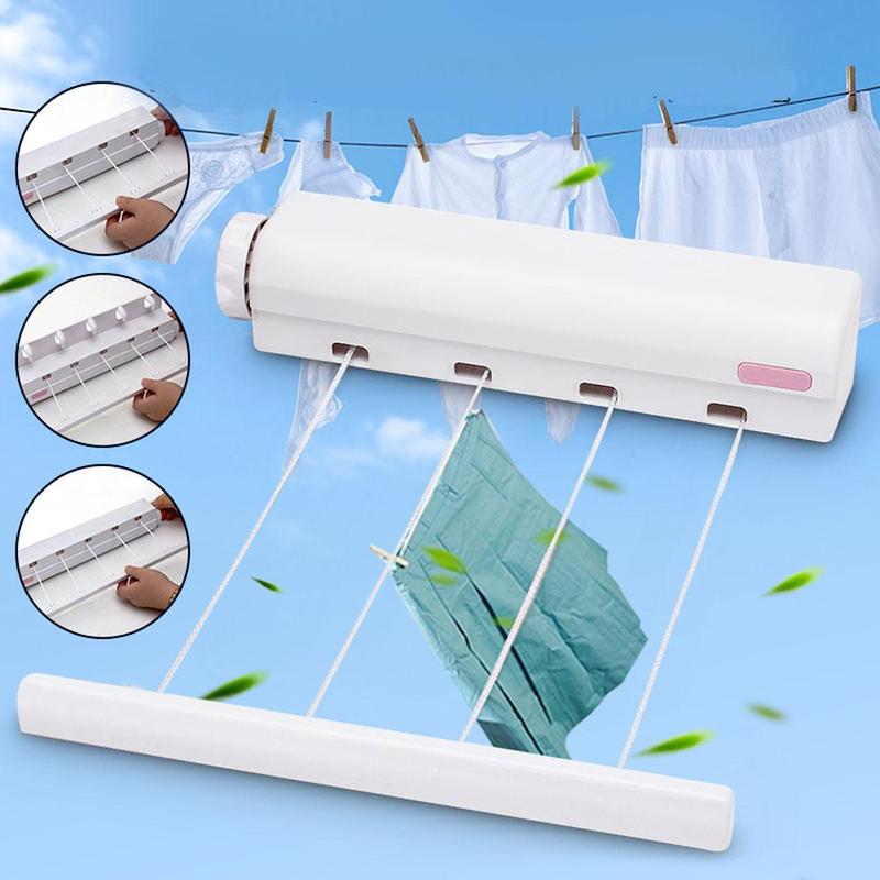 Настенная раздвижная автоматическая сушилка для белья cloth dryer 3,2 м ...
