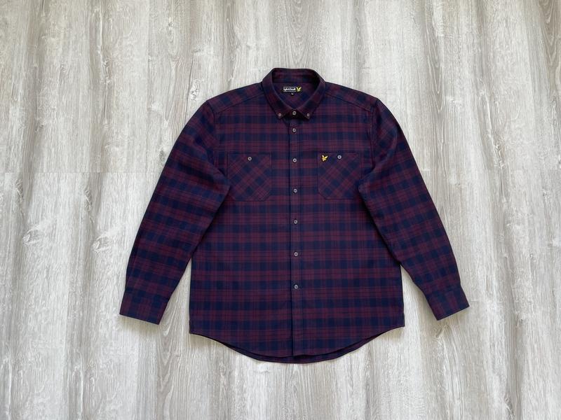Lyle & scott плотная рубашка овершот — цена 600 грн в каталоге Рубашки ...