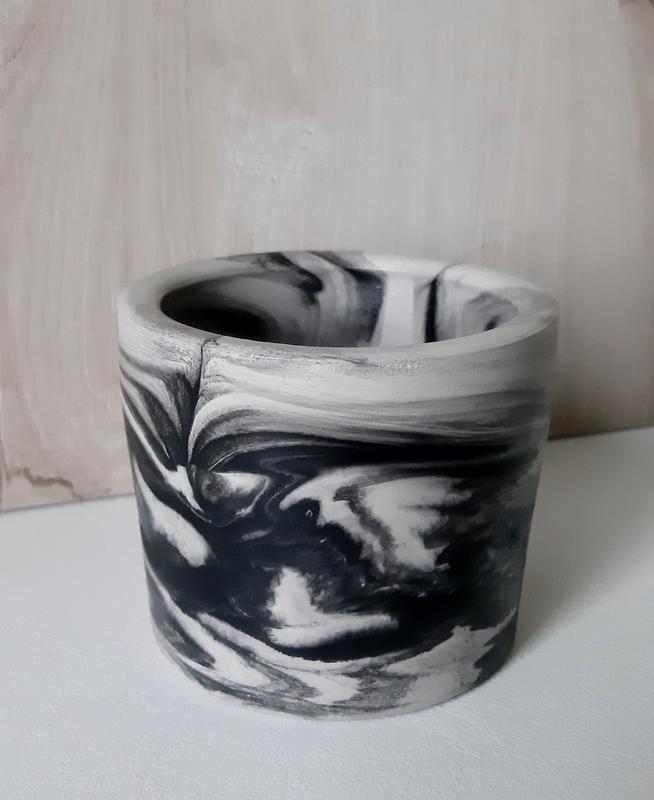 Кашпо з гіпсу — цена 70 грн в каталоге Подсвечники Купить товары для ...