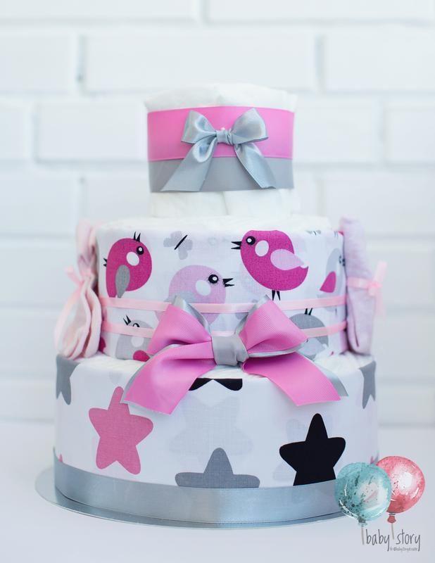 Торт с памперсами. торт из подгузников — цена 990 грн в каталоге ...